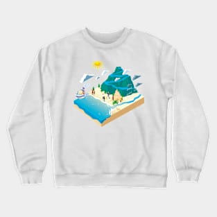 The Great Exploration of Mendigo Island Crewneck Sweatshirt